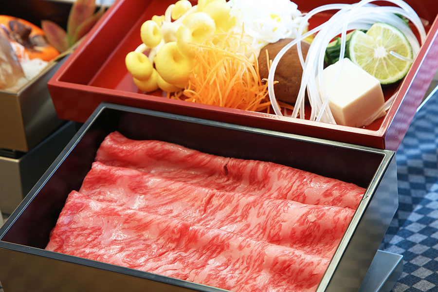 広島牛のしゃぶしゃぶ会席