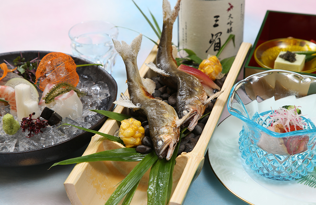 四万十鮎の清流会席